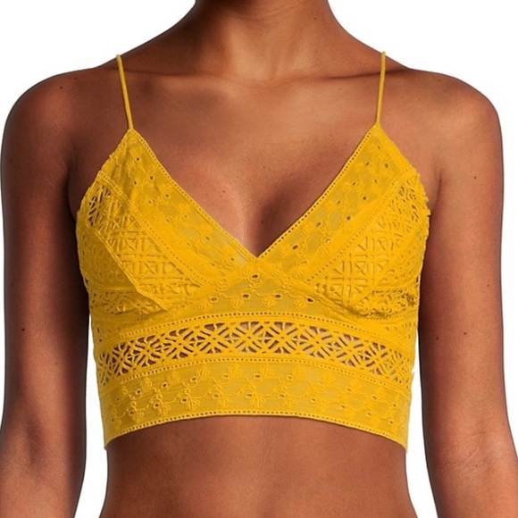 Free People Other - Free People Carina Bralette Mango NWT